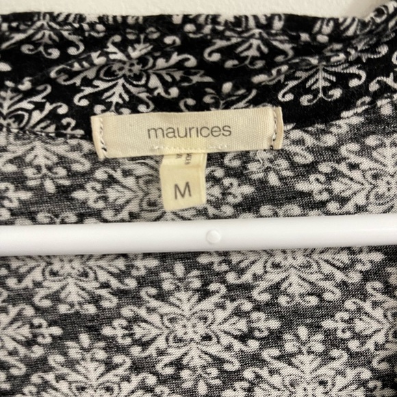 Tunic stretchy top with tie - Picture 2 of 3